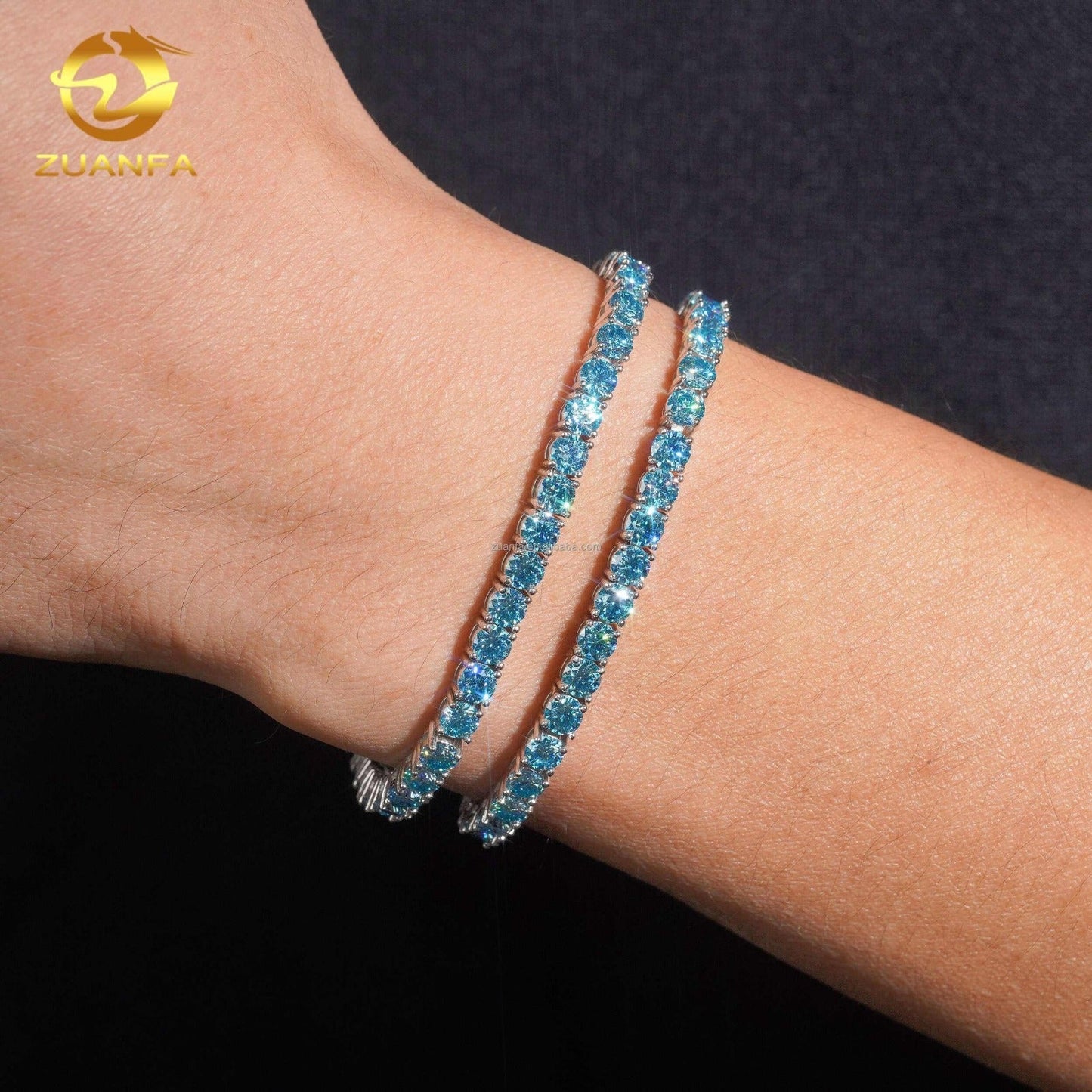 Royal Blue Crystal Bracelet