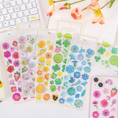 Flower Epoxy Decor Stickers 🌸