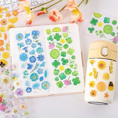 Flower Epoxy Decor Stickers 🌸