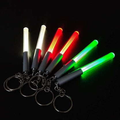 Mini LED Glow Stick Keychain 💙