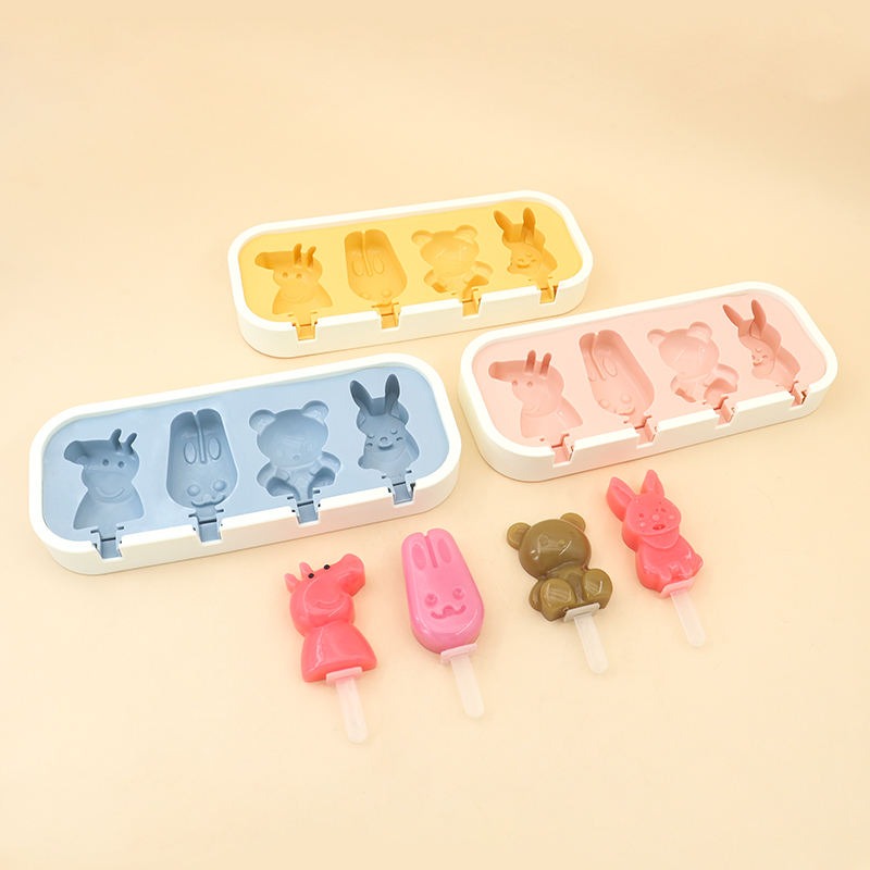 Cute Cartoon Popsicle Mold Maker 🍦