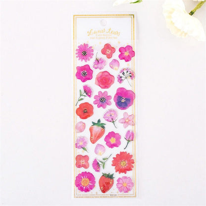 Flower Epoxy Decor Stickers 🌸