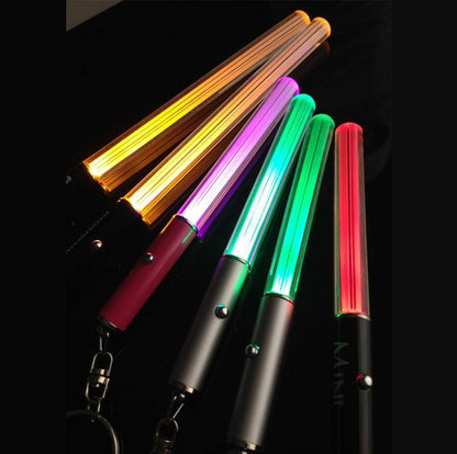 Mini LED Glow Stick Keychain 💙
