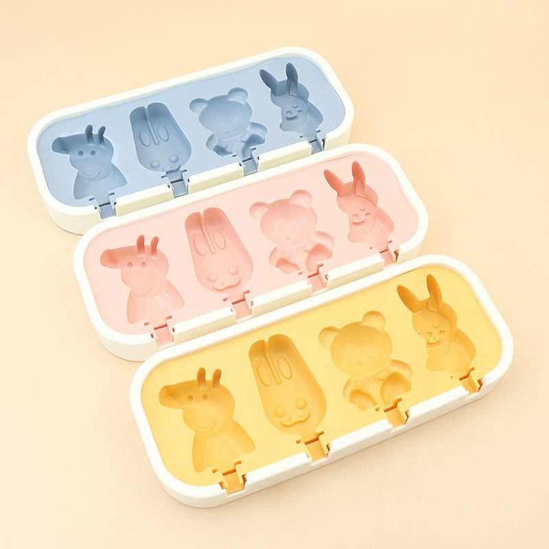 Cute Cartoon Popsicle Mold Maker 🍦