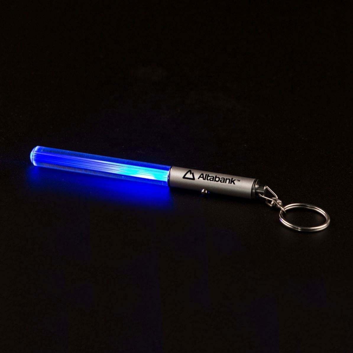 Mini LED Glow Stick Keychain 💙