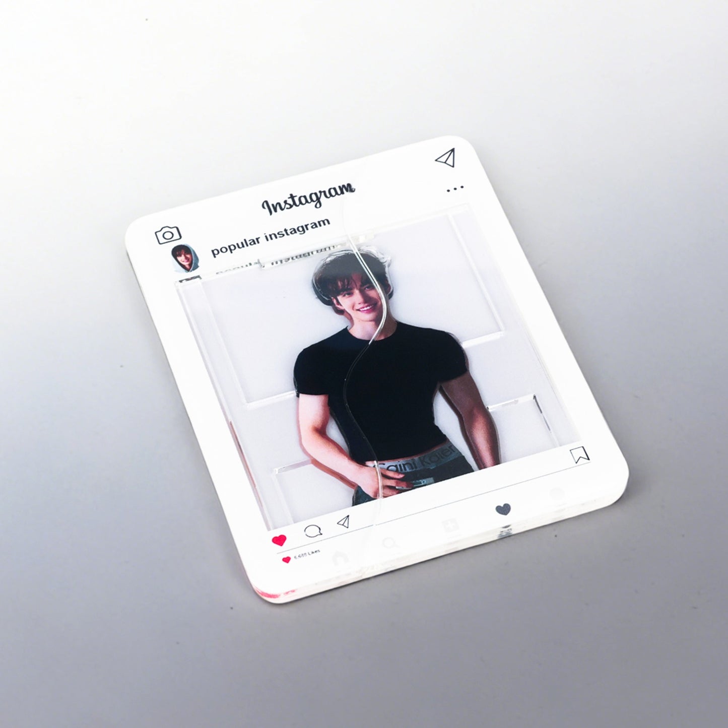 Acrylic Instagram Transparent Photocard