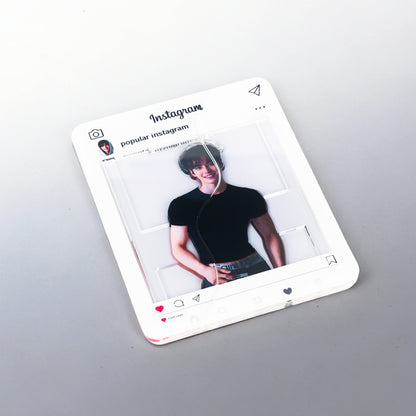 Acrylic Instagram Transparent Photocard