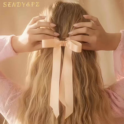 Golden Magnetic Bow Hair Clip