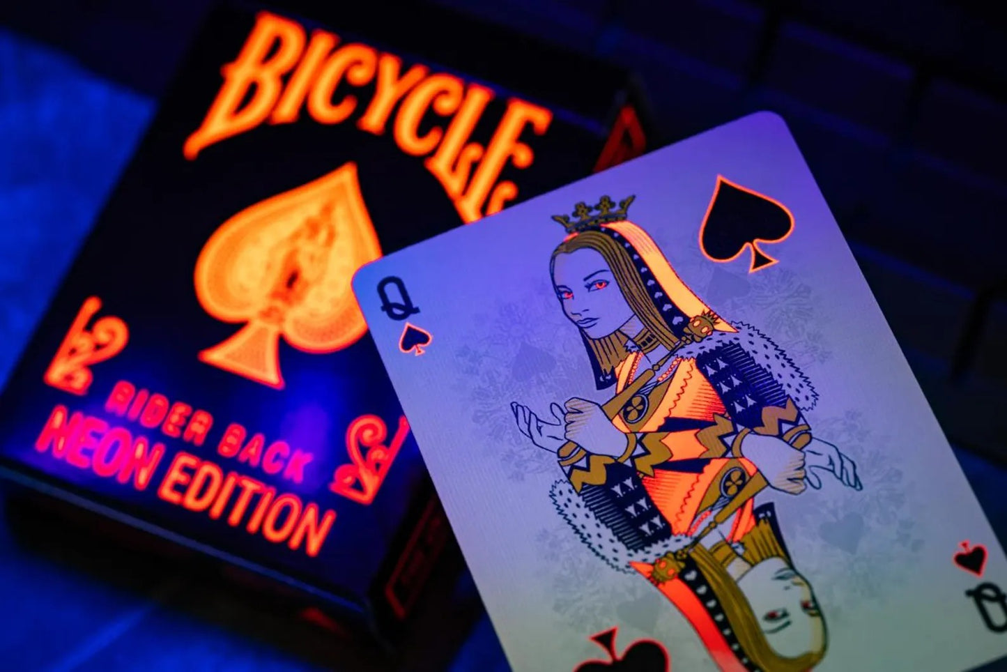 Neon Glow Playing Cards