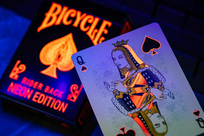 Neon Glow Playing Cards