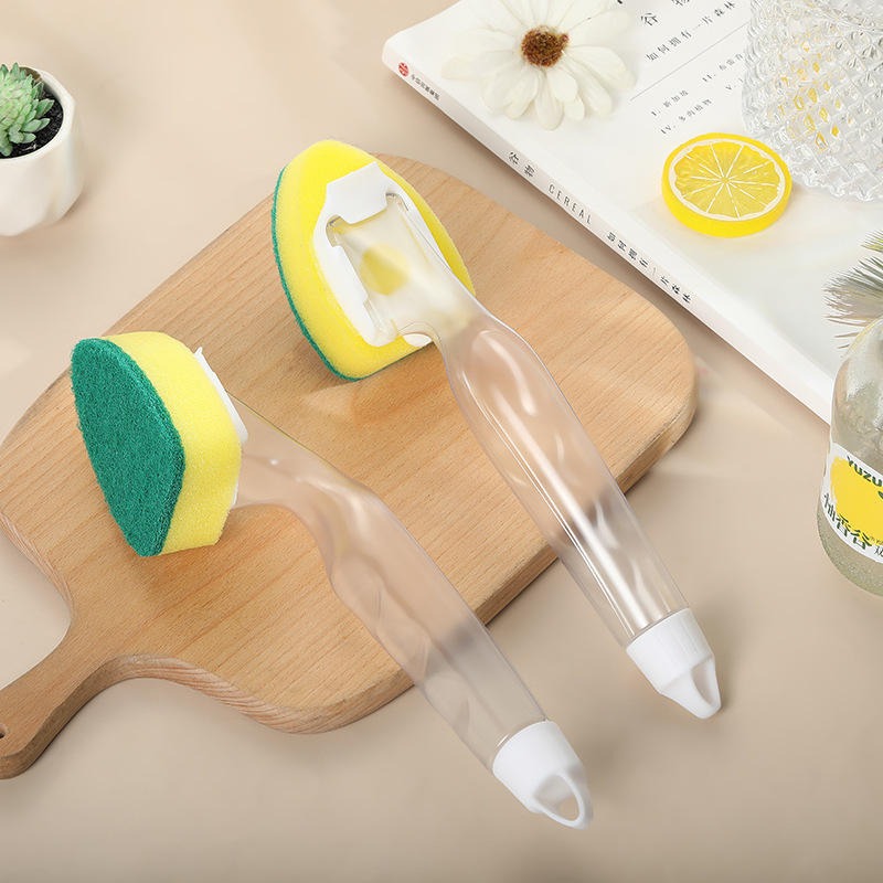 Refill Sink Cleaning Sponge Brush