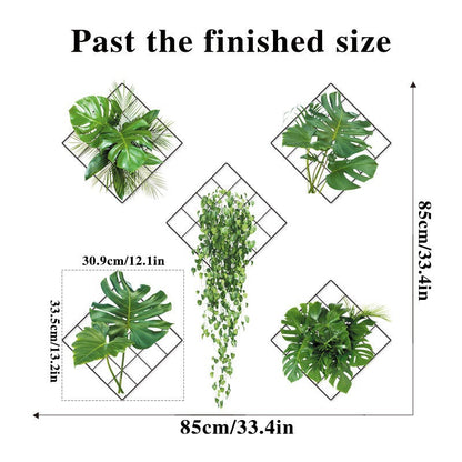 5 Pcs Mini Garden Wall Stickers
