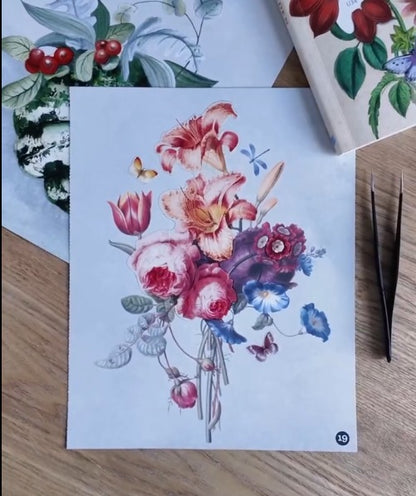 Petal Pages Wildflowers Sticker book
