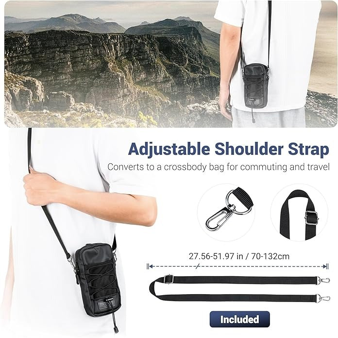 PackGrip Crossbody Phone Pouch