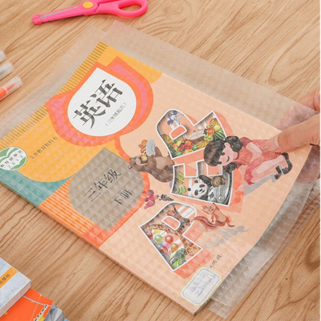 Waterproof Transparent Book Wrap