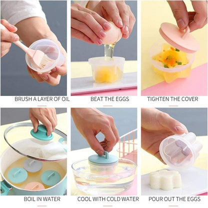 Egg & Custard Maker Mold Set