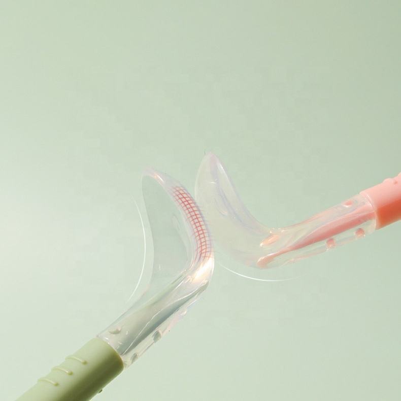 Double Head Baby Fruit Feeder Spoon
