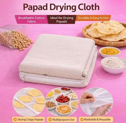 Universal Hygienic Sun Drying Mat for Masala, Haldi, Rice and more