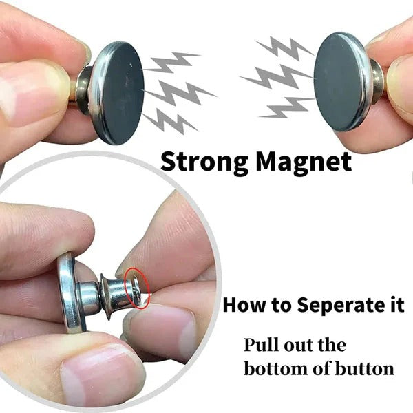 Magnetic Curtain Clip (Pair Of 3)