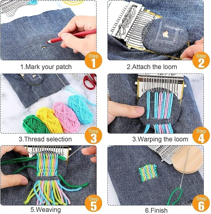 Speedweave Darning Loom Type Weave Tool