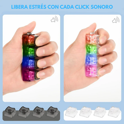 ClickCube Mechanical Keychain
