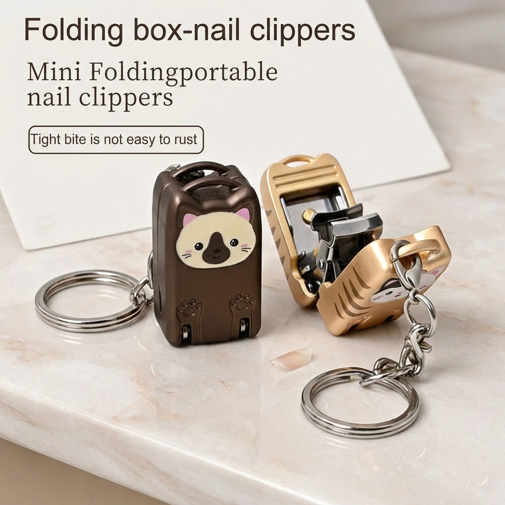 ✨Folding Nail Clipper keychain✨
